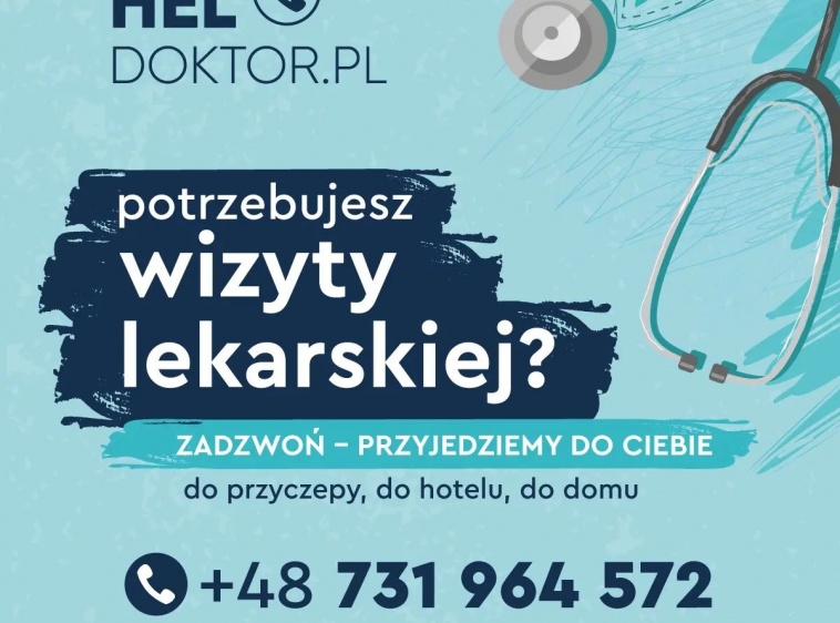 HELDOKTOR - wizyty lekarskie z dojazdem na P&oacute;łwyspie Helskim 
