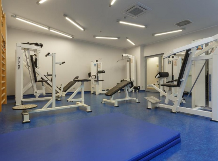 Siłownia w Hotelu Best Western Jurata