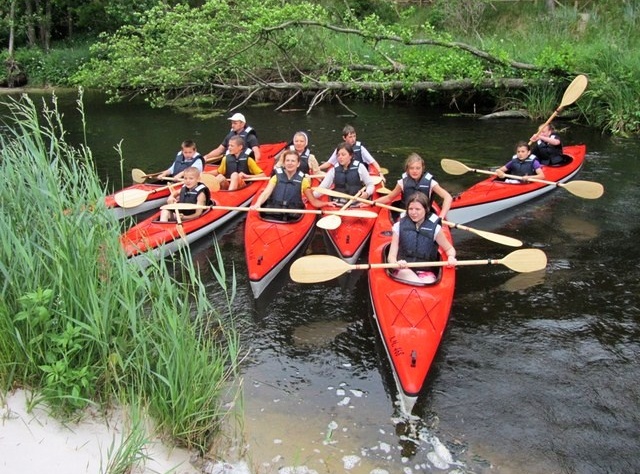 Spływy kajakowe rzeką Piaśnicą